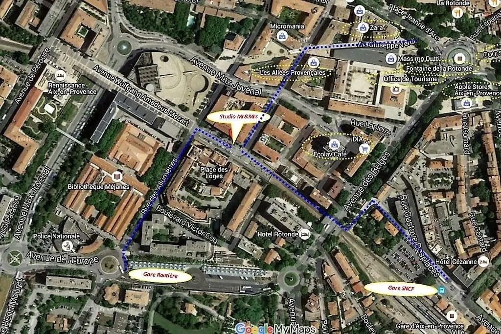 Studio Mr&Mrs Aix-en-Provence 0*,